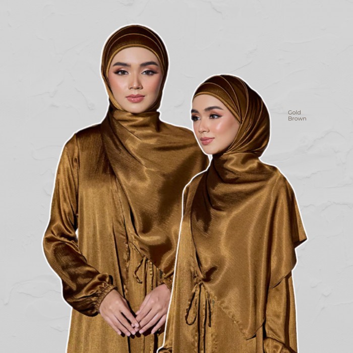Qaleja Shawl - Brown Gold