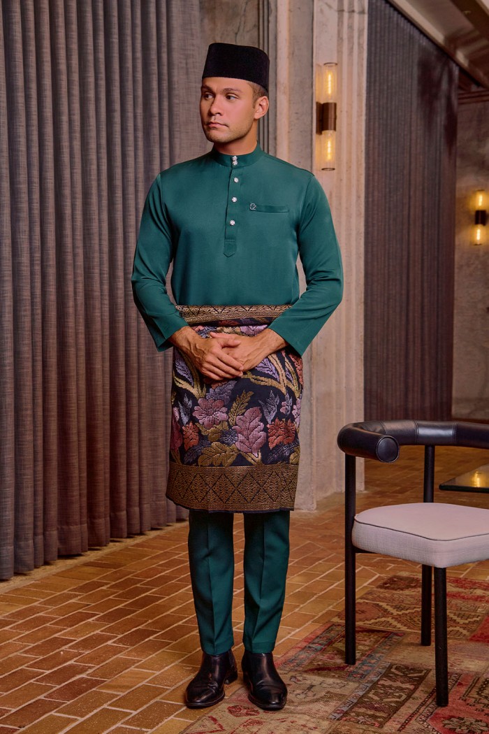 Baju Melayu Yusoff - Emerald Green