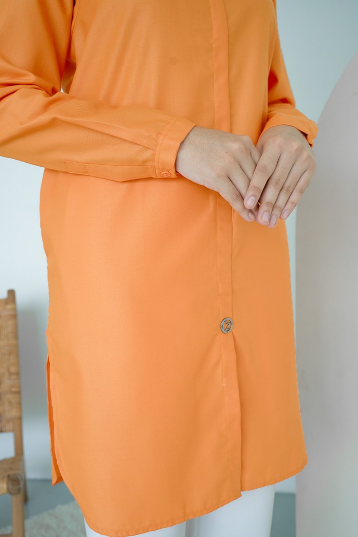 Aileen Blouse - Fox Orange