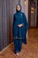 Bienda Kebaya - Teal Blue