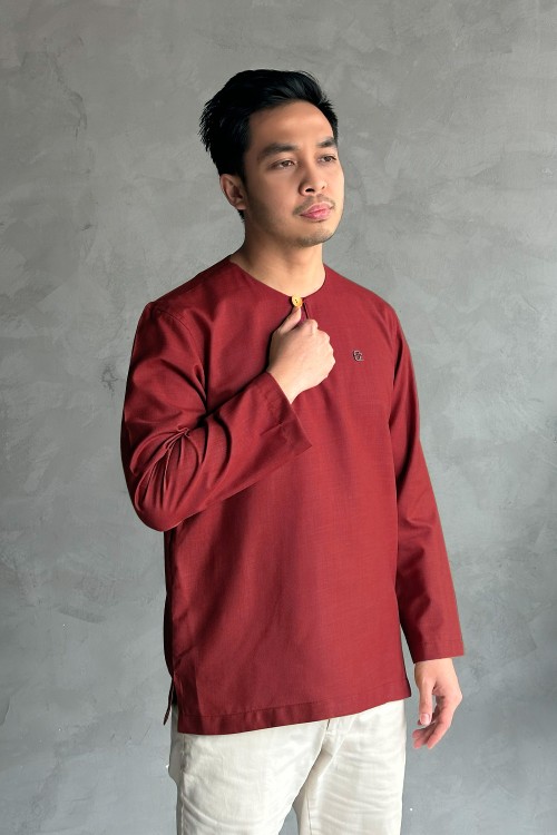 Kurta Fateh - Maroon