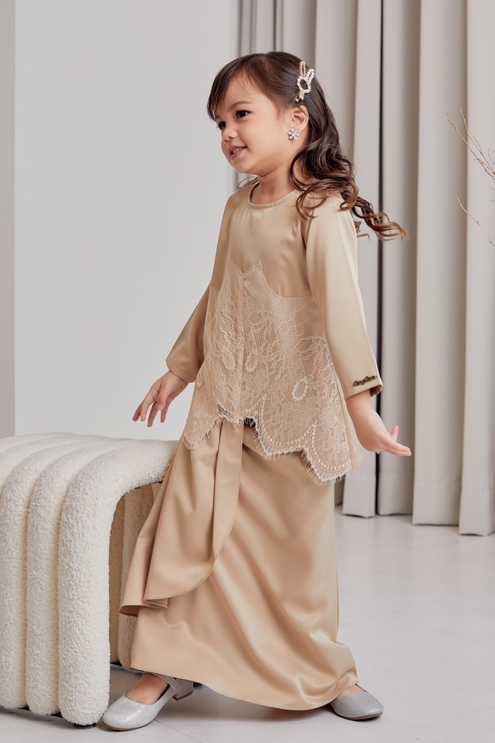 Melyta Kurung Kids - Nude Brown