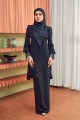 Yara Luxe Kurung - Exclusive Black