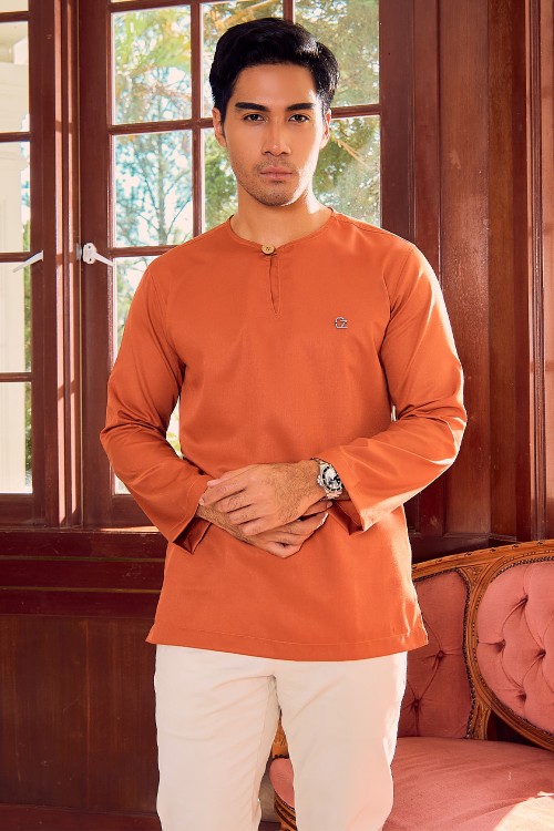 Kurta Unais - Brick Orange