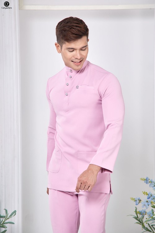 Baju Melayu Yusoff - Purple Bandung