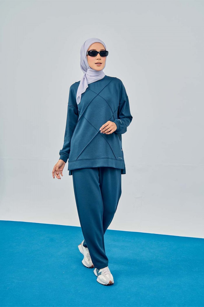 Stella Suit - Turquoise Blue