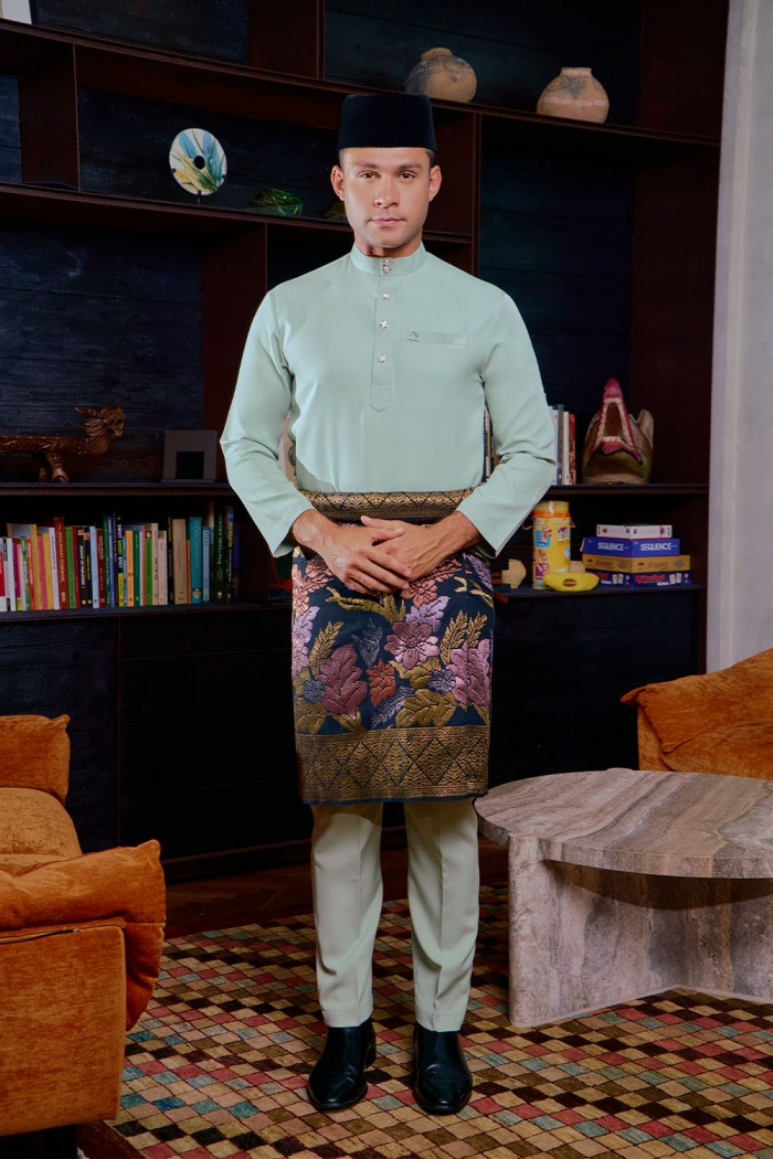 Baju Melayu Yusoff - Green Tea