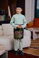 Baju Melayu Yusoff Kids - Green Tea