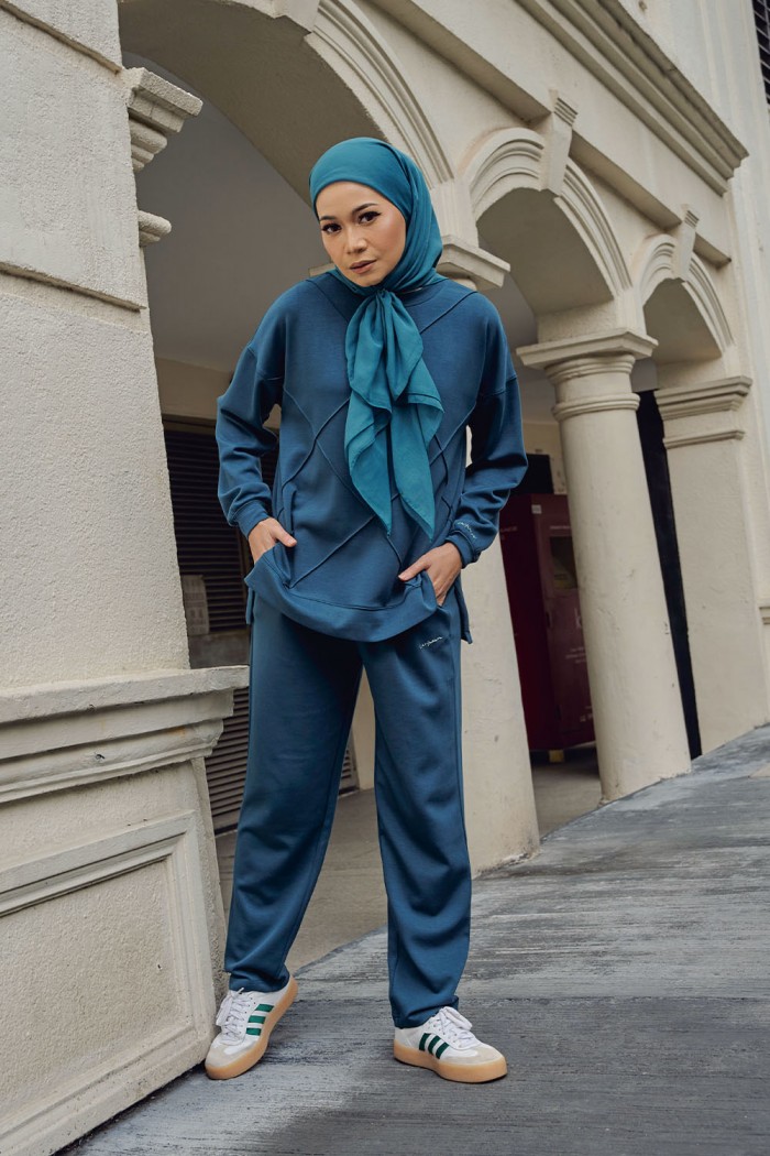 Stella Suit - Turquoise Blue