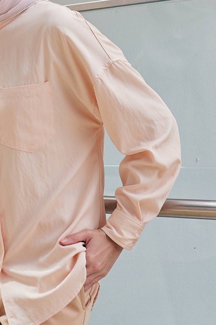 Nayla Shirt - Baby Peach