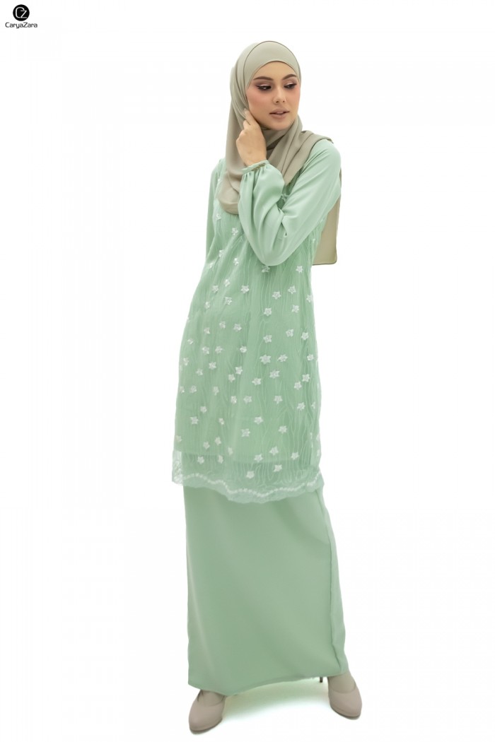 Lateefa Luxe - Mint Green