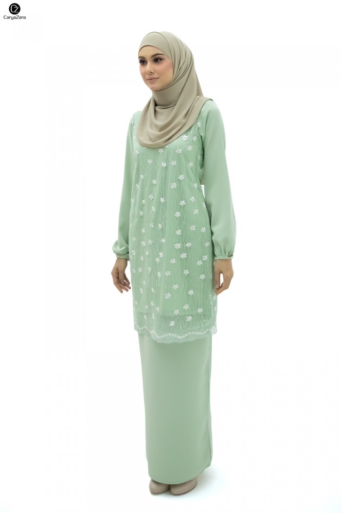 Lateefa Luxe - Mint Green