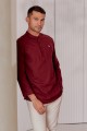 Kurta Haiqal - Maroon