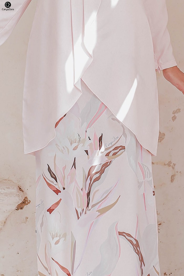 Tulip Printed - Soft Peach