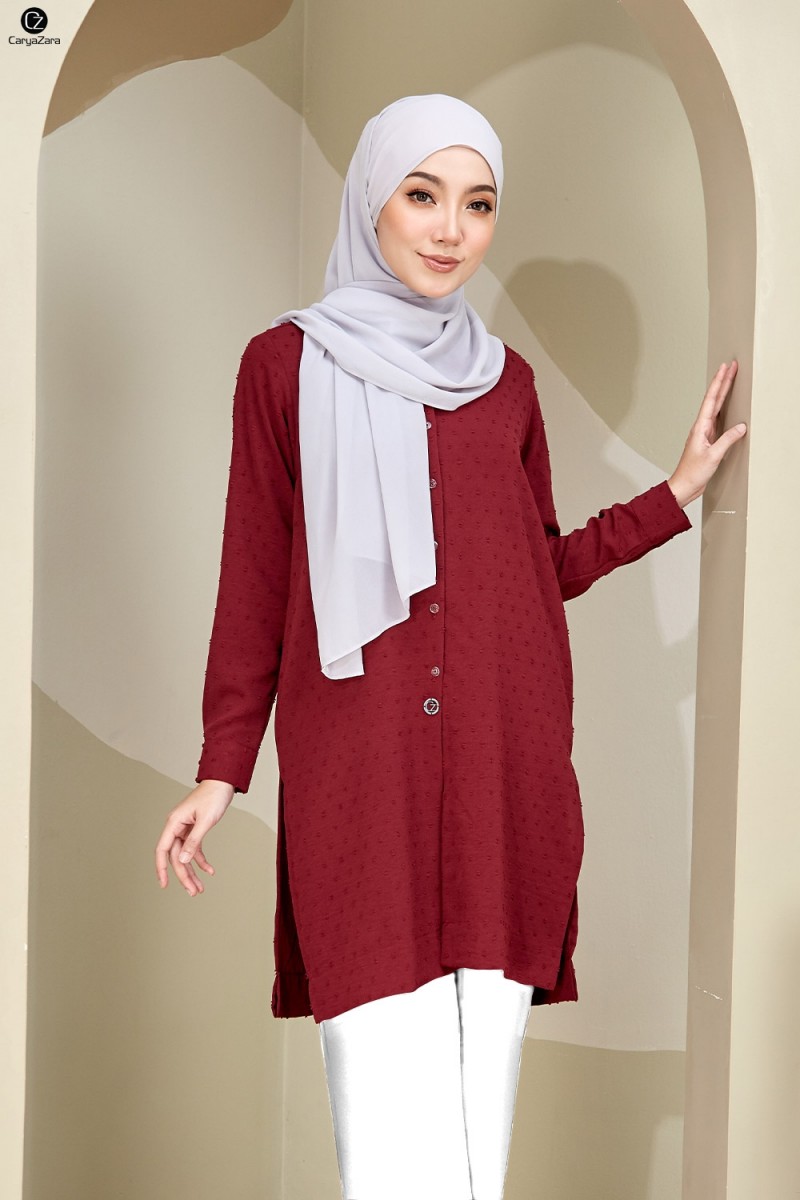 Tatya Tunik - Maroon
