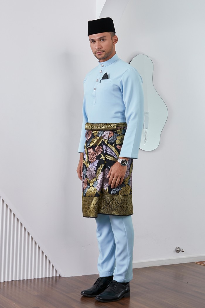 Baju Melayu Yusoff - Sky Blue