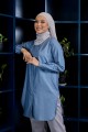 Aileen Blouse - Glacier Blue