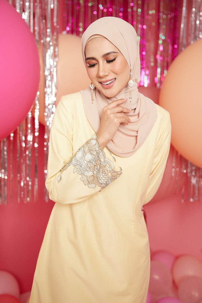 Irine Kurung - Soft Yellow