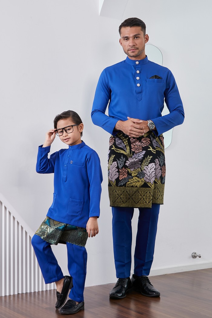 Baju Melayu Yusoff - Royal Blue