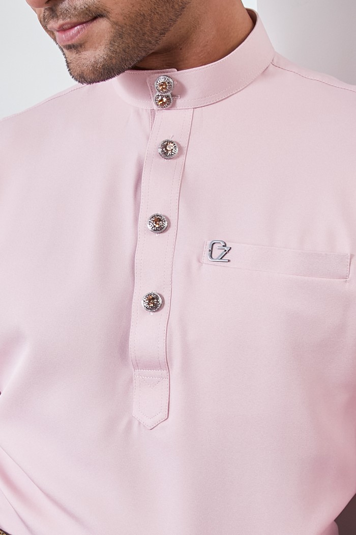 Baju Melayu Yusoff - Soft Pink