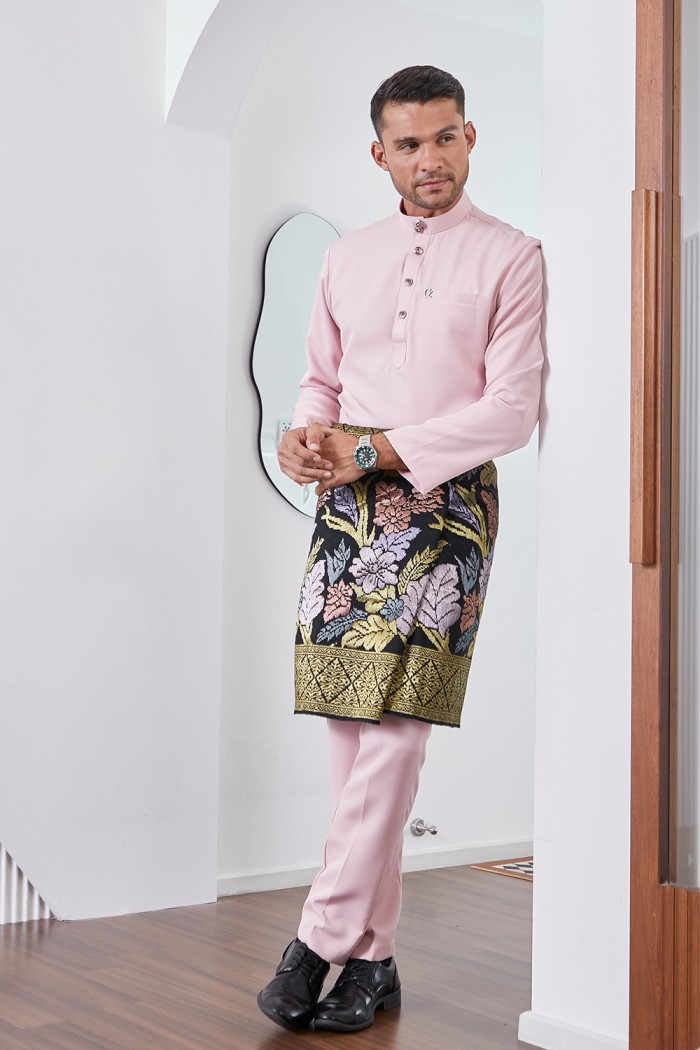 Baju Melayu Yusoff - Soft Pink