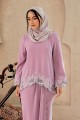 Suri Mini Kurung - Dusty Purple