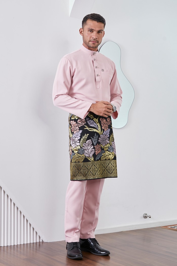 Baju Melayu Yusoff - Soft Pink