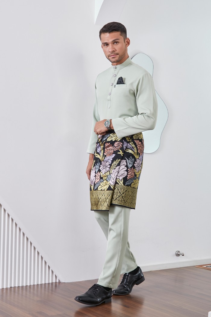 Baju Melayu Yusoff - Pine Green