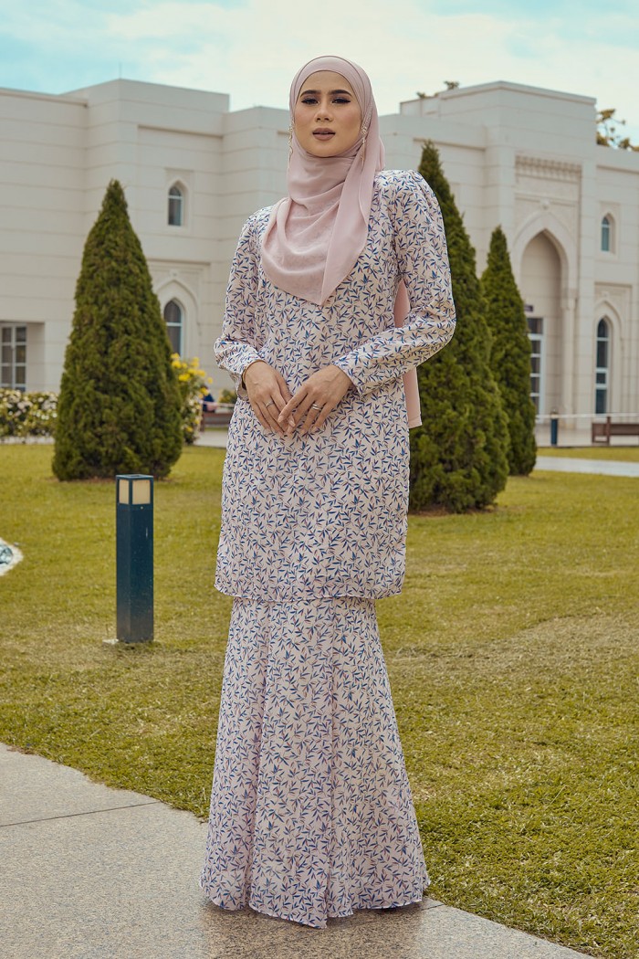 Maharani Kurung - MK06 - Windy Leaves