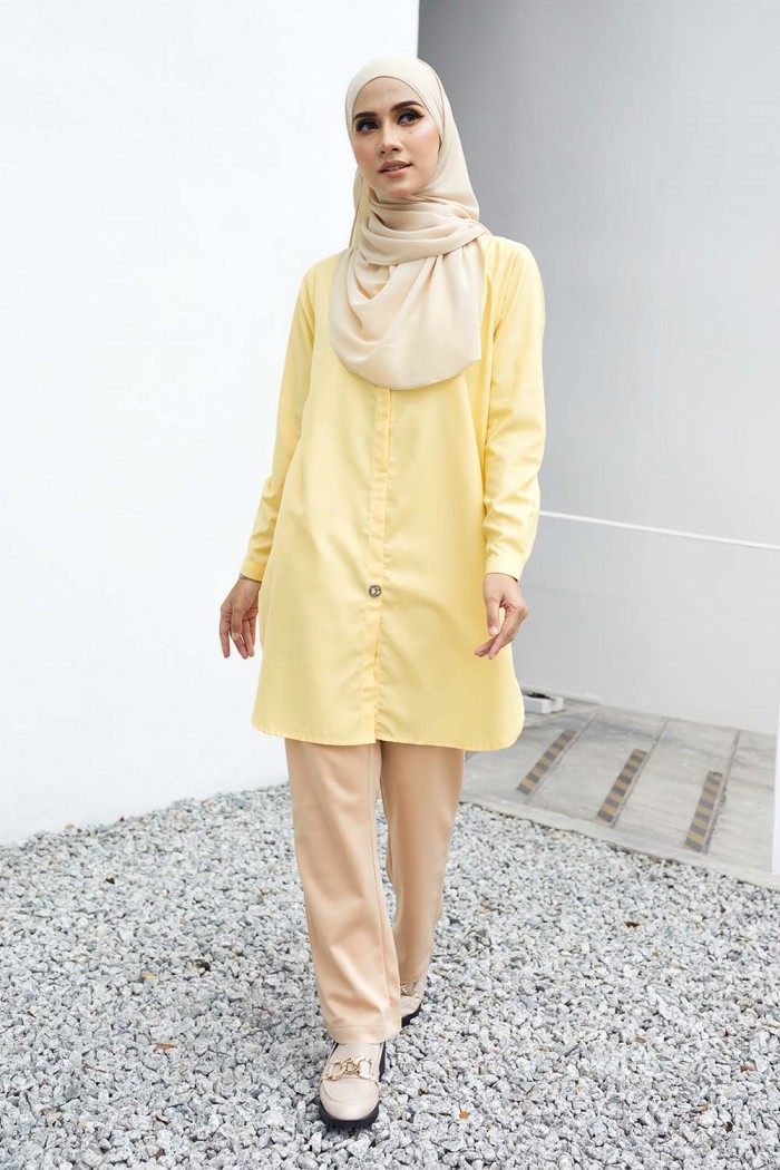 Aileen Blouse - Soft Yellow