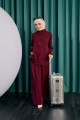 Joana Suit - Burgundy