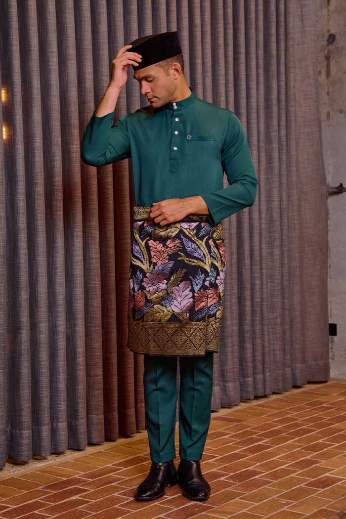 Baju Melayu Yusoff - Emerald Green