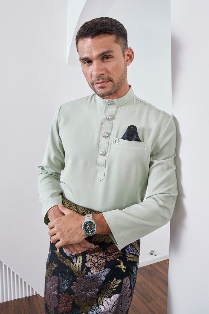 Baju Melayu Yusoff - Pine Green