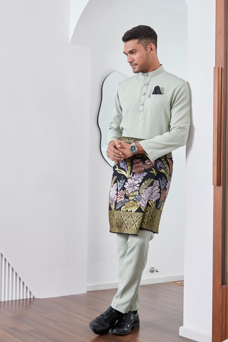 Baju Melayu Yusoff - Pine Green