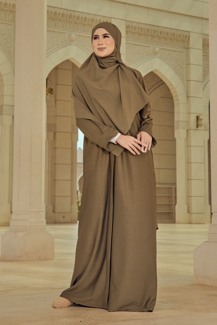 Abaya Aisyah - Dark Olive