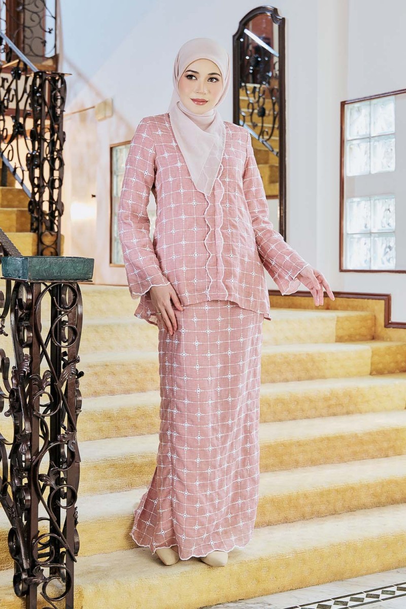 Marwa Kebaya - Dusty Pink