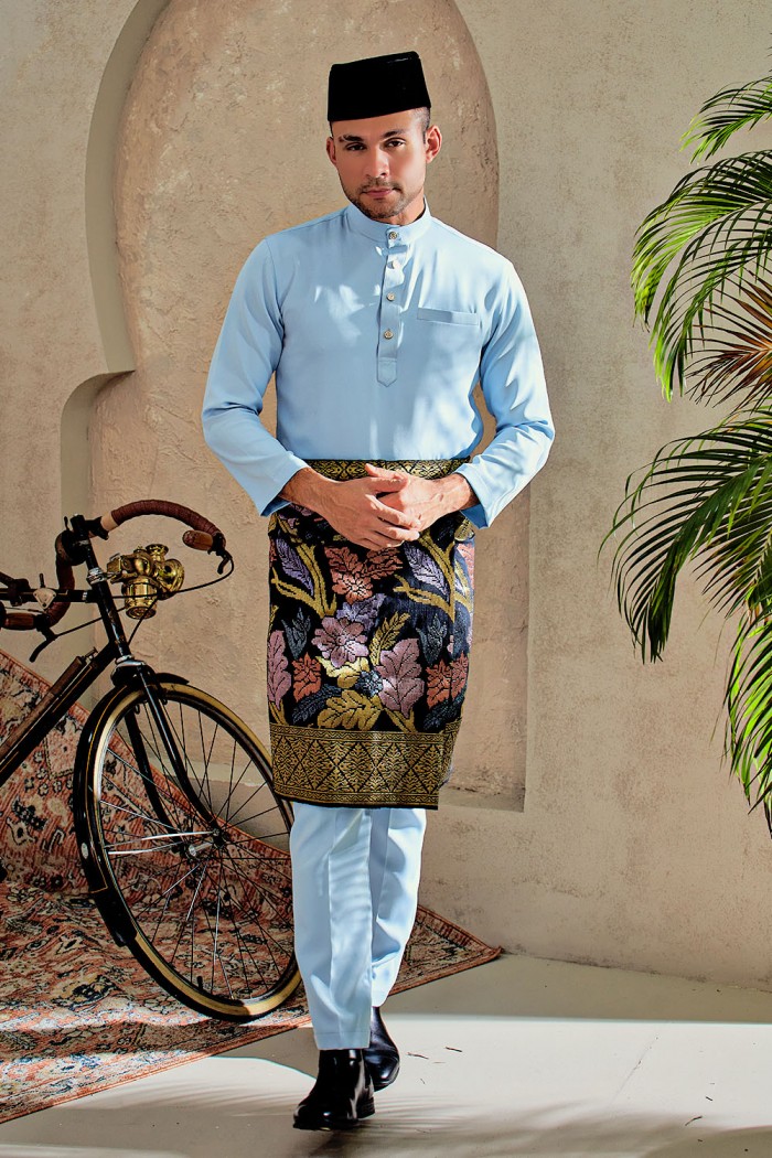 Baju Melayu Yusoff - Baby Blue