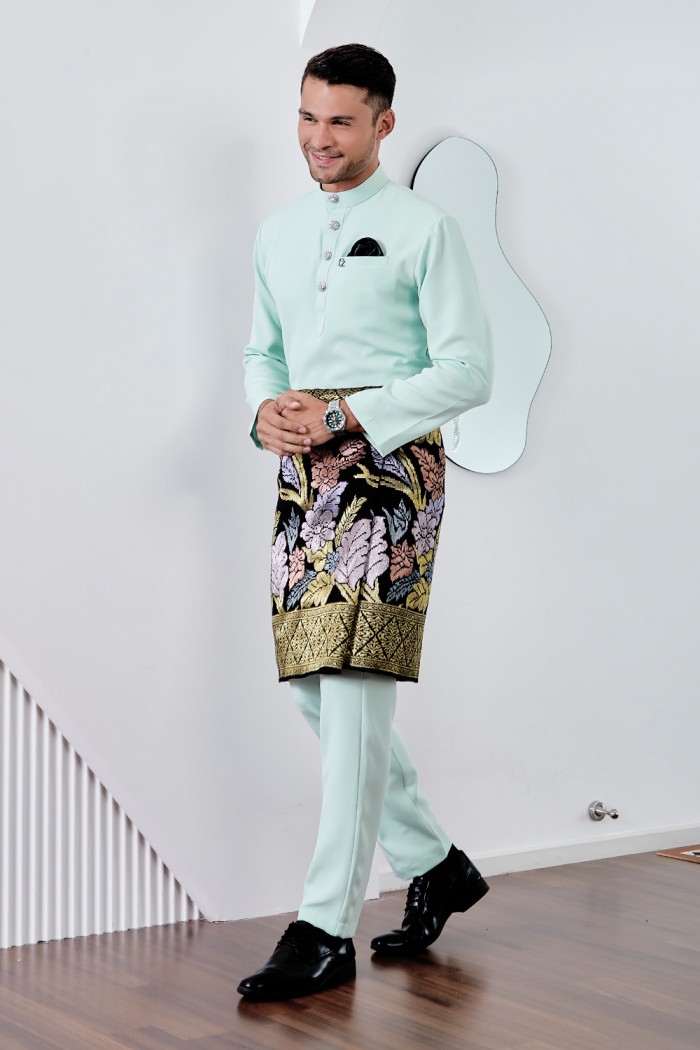 Baju Melayu Yusoff - Mint Green