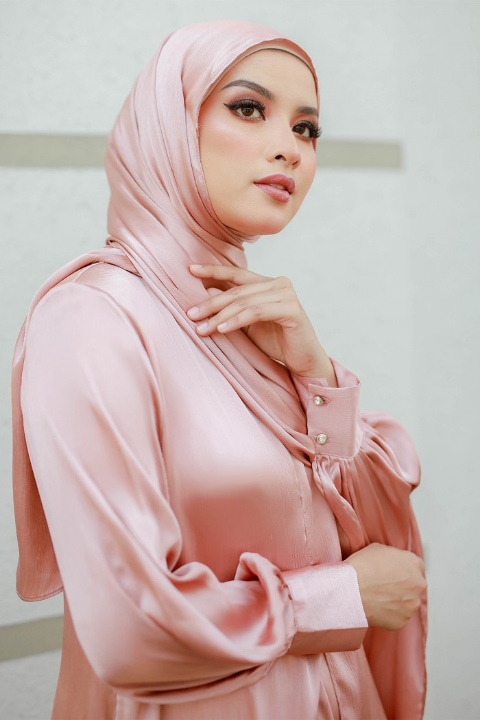 Hagia Abaya - Rose Gold