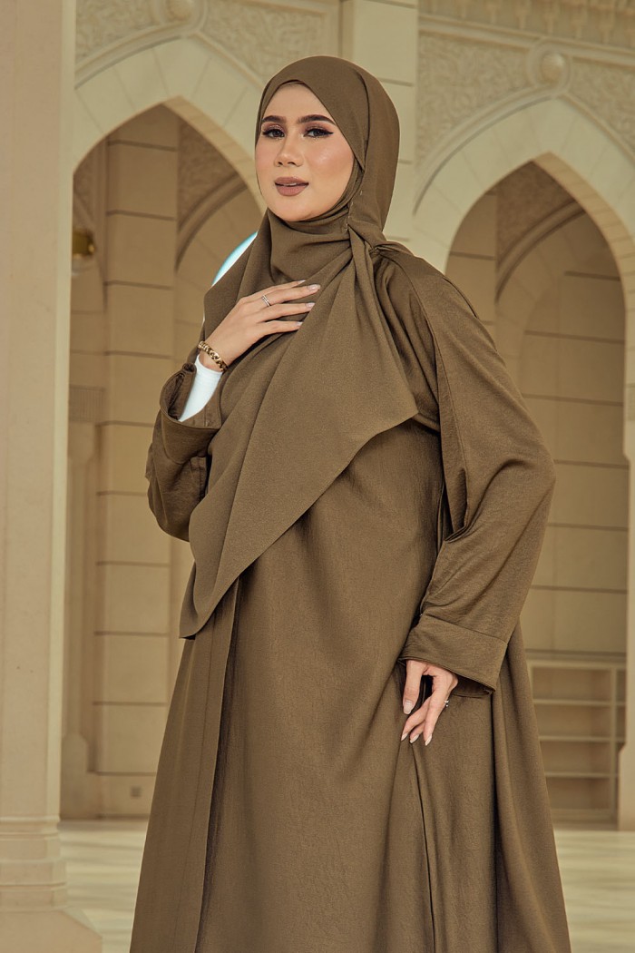 Abaya Aisyah - Dark Olive