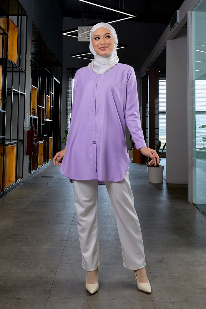 Aileen Blouse - Lavender