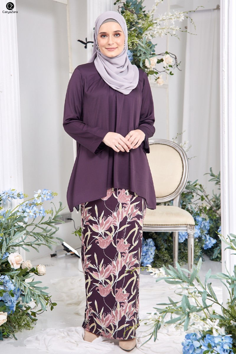 Lily Printed - Purple