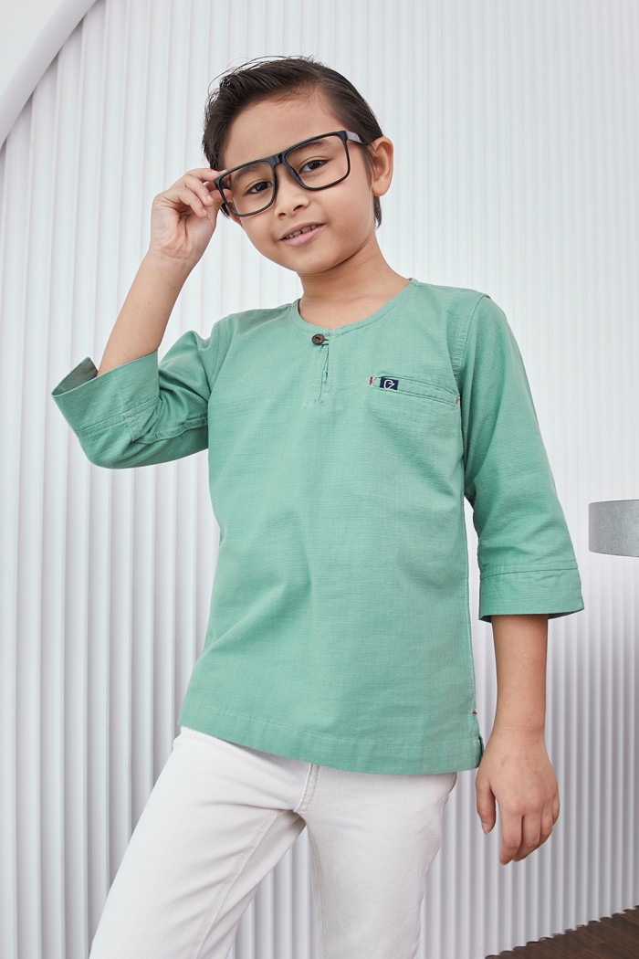 Kurta Hayder Kids - Mint Green