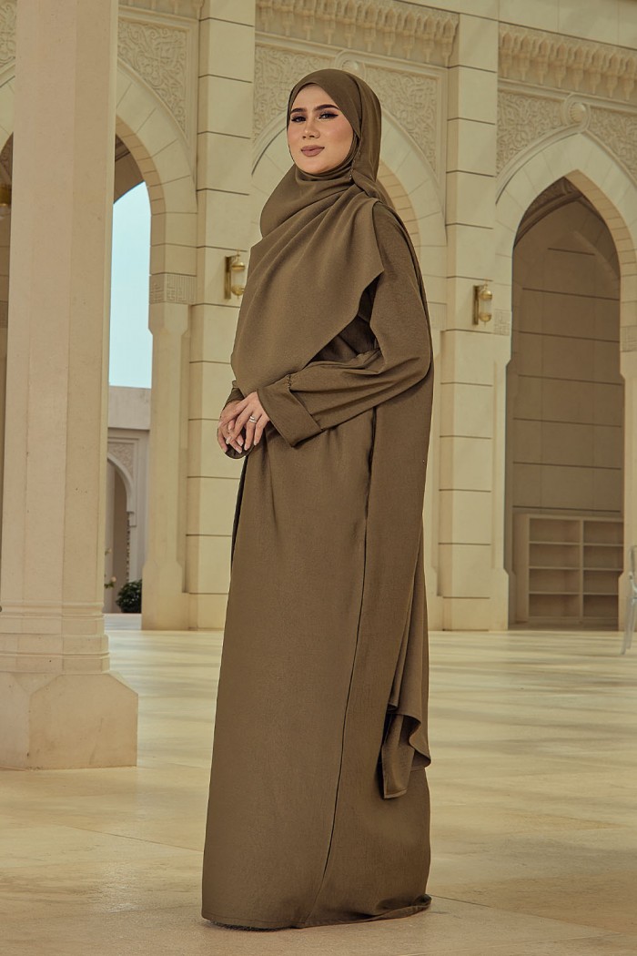 Abaya Aisyah - Dark Olive