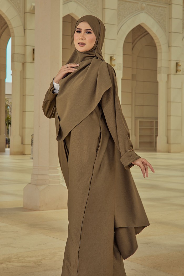 Abaya Aisyah - Dark Olive