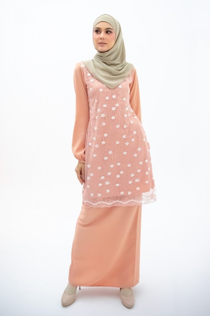 Lateefa Luxe - Melon Orange