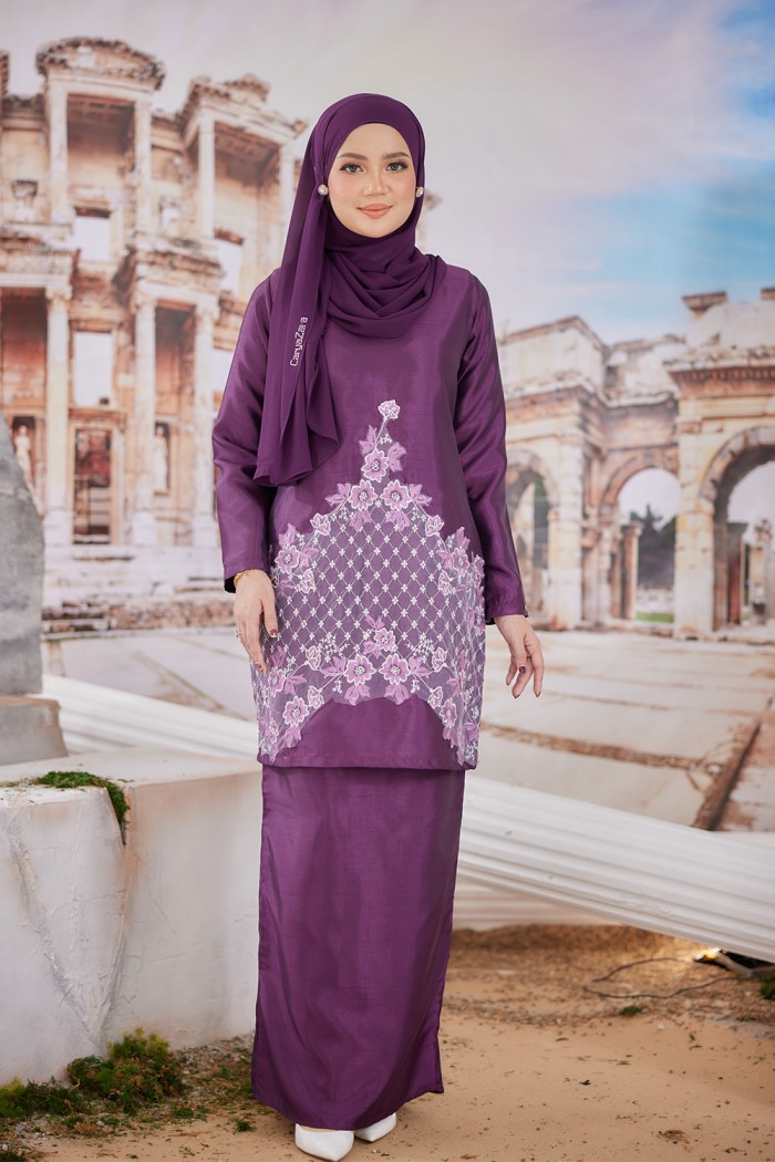 Talita Silk Luxe - Plum Purple