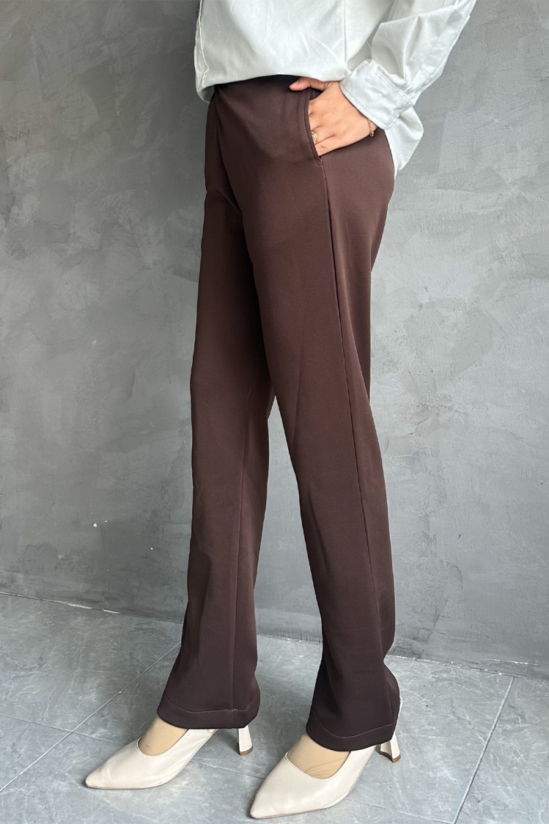 Qeisha Pants - Dark Choc