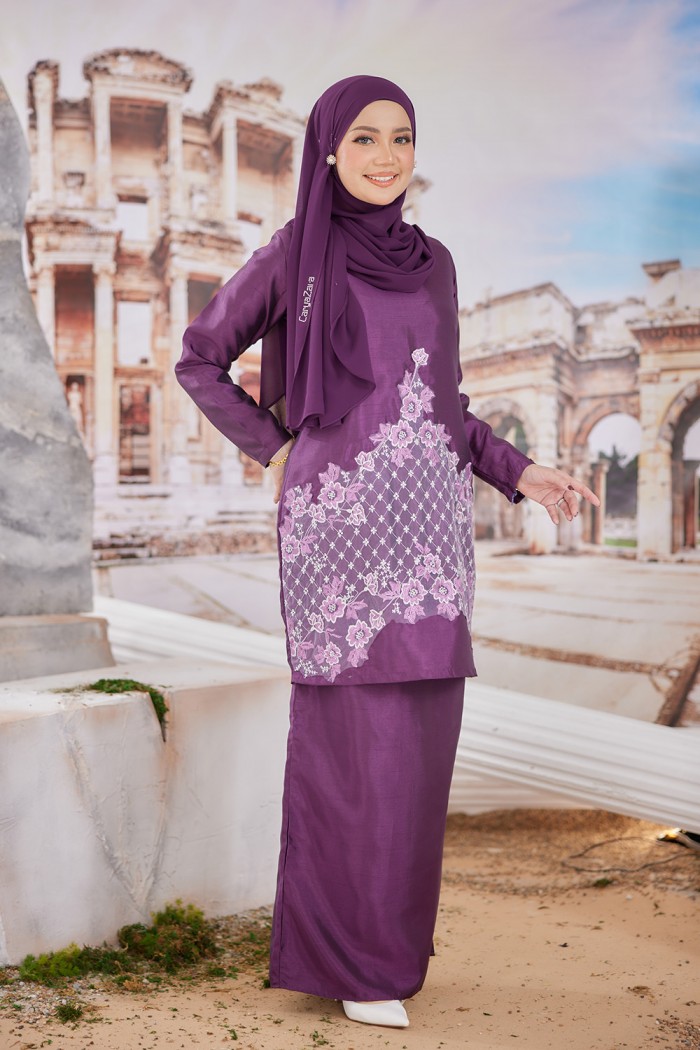 Talita Silk Luxe - Plum Purple