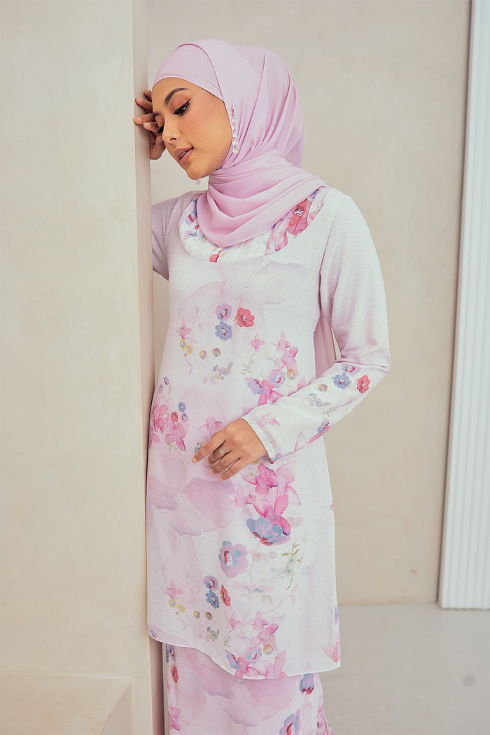 Fatyma Printed - Soft Pink